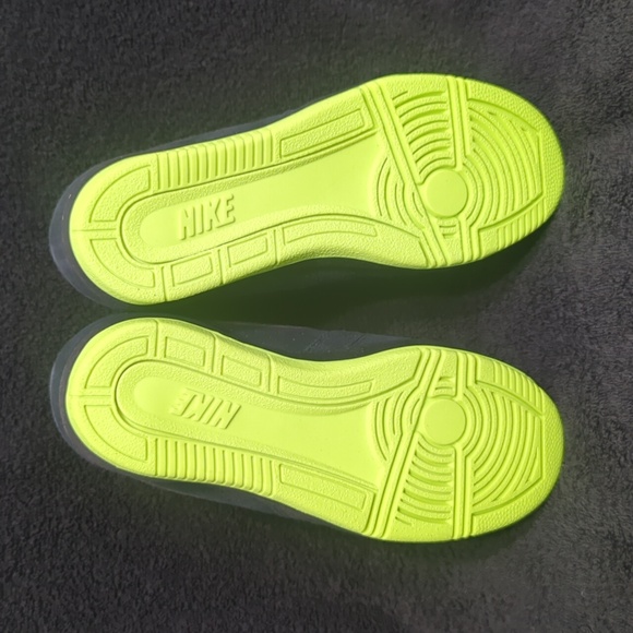 NWT Nike Air Lunar Force Sky High Wedge Black Suede Shoes - Picture 8 of 10